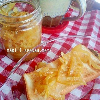 レンジで☆無農薬の柑橘類で作る簡単マーマレード